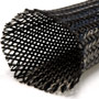 Heavyweight Braided Carbon Fibre Sleeve 125mm